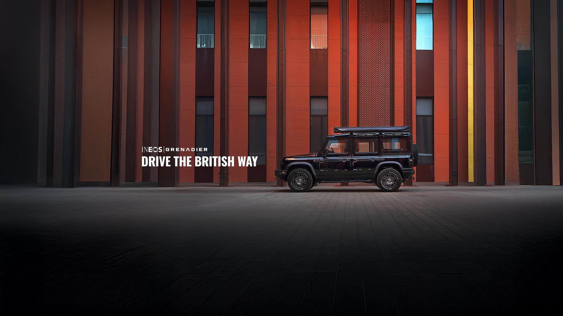 Ineos Grenadier on air su web e radio con la campagna “Drive the british way” firmata Arkage