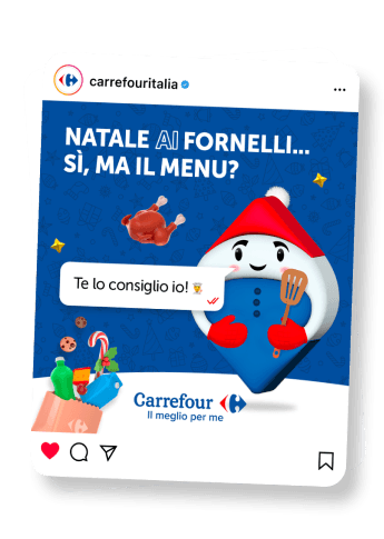 Carrefour, natale ai fornelli