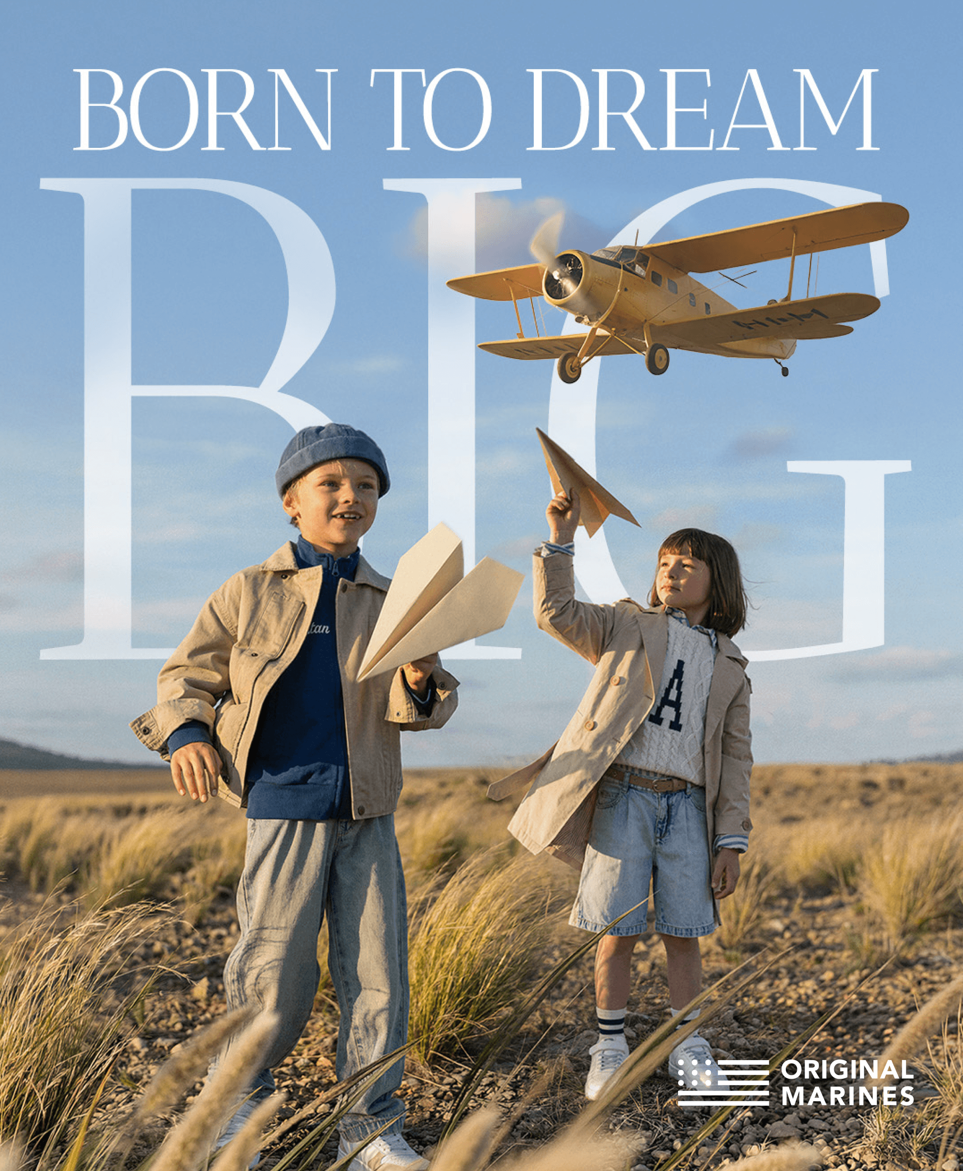 Original Marines lancia “Born to Dream Big”, la campagna che trasforma i sogni dei bambini grazie all’AI