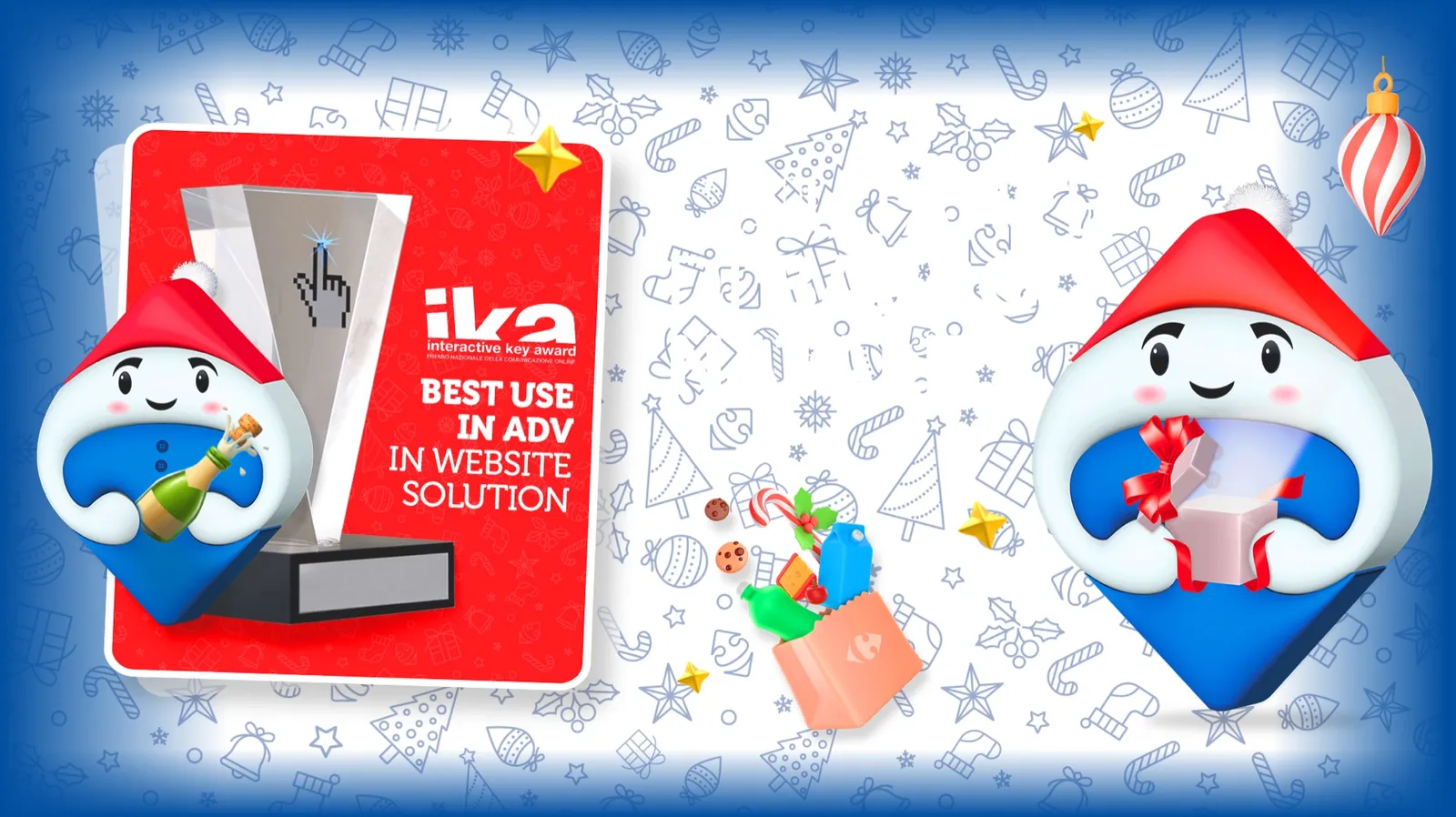 Carrefour Christmas AIssistant campaign impact visual