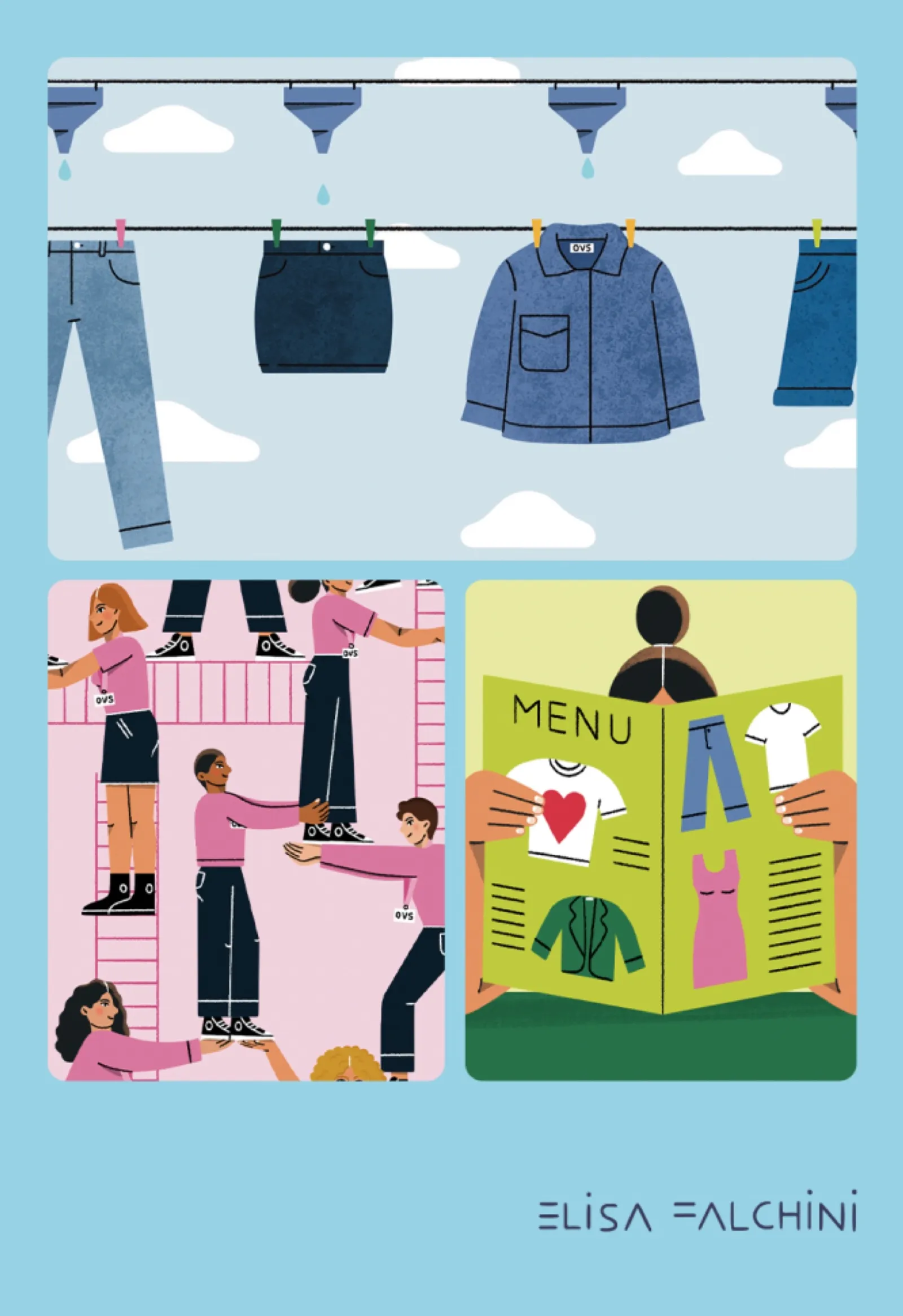 OVS 'Making Progress' campaign visual, alternate view