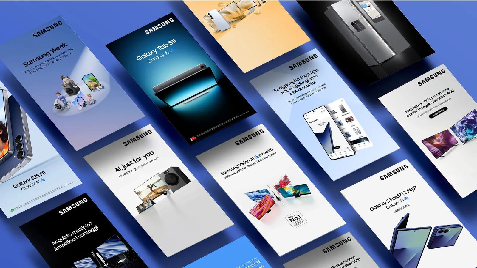 Samsung digital campaign visual