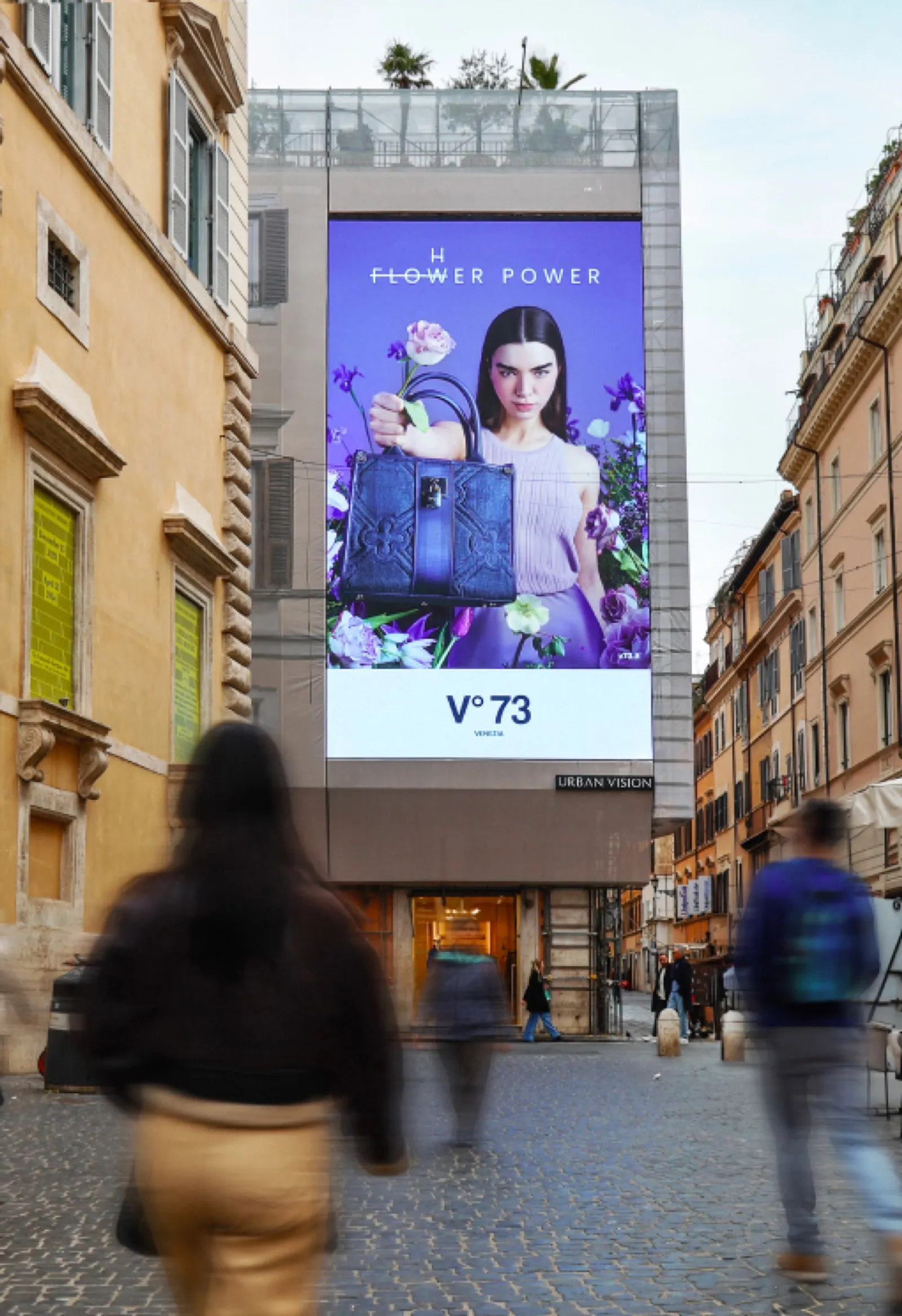 V°73 flowHER Power campaign print visual